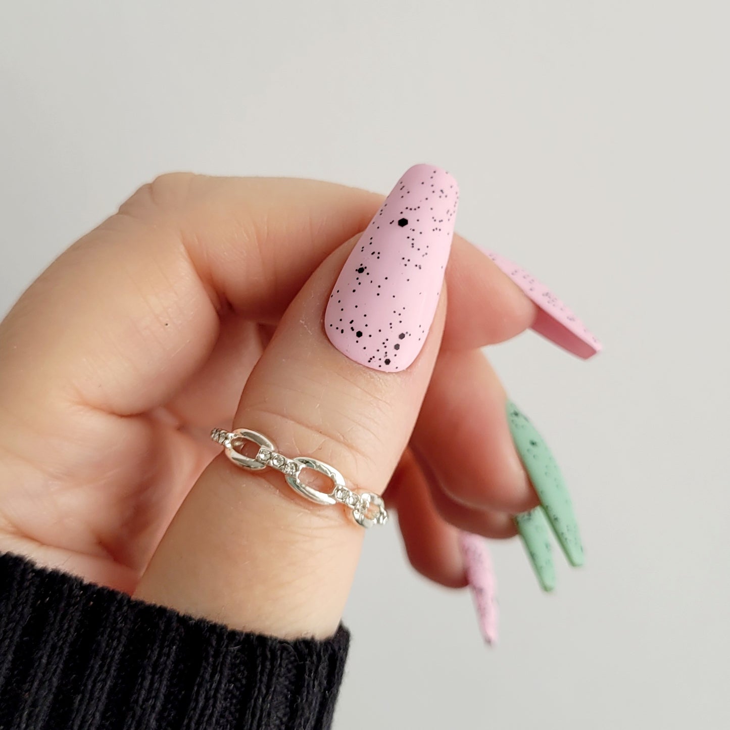 Candy Pop press-on kynnet